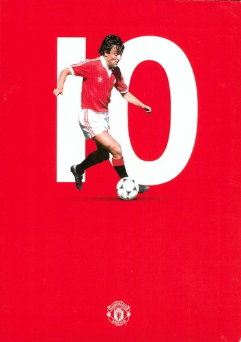 Lou macari signed 6x4 - macari,
