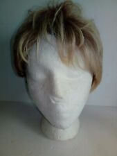 UNBRANDED SYNTHETIC/HAIR BLONDE AND DARK/GINGER BROWN SHORT WIG ONE SIZE 