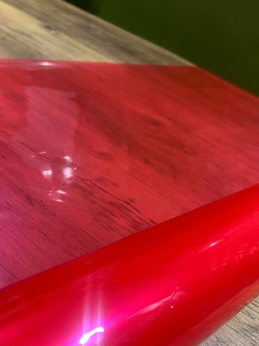 Red cellophane metres - red, 5