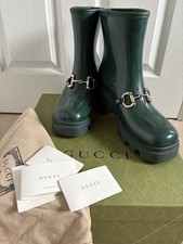 Gucci Rubber Ankle Boot with