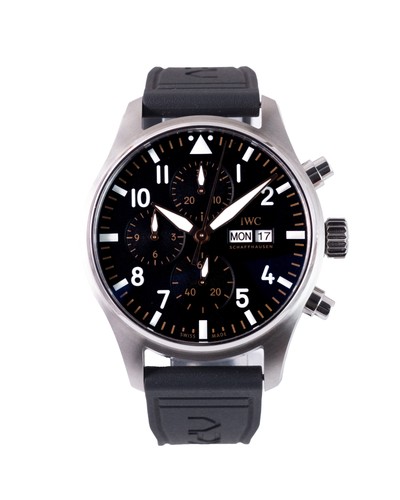 Iwc steel 43mm pilot apxgp - iwc,