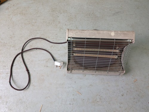 Vintage electric fire - electric,