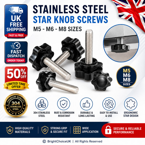 Post thumb screw hand - screw, knob