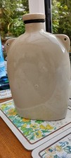 Vintage stoneware bed warmer - bed,