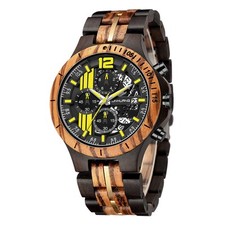Luxury Wood Wristwatch Men