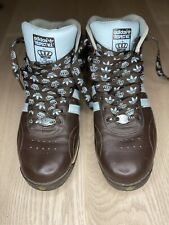 Adidas Respect Me Missy Elliot Vintage Trainers Size 5.5 Brown Genuine Leather