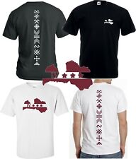 LATVIA,3 stars, jumis Latvija LV 3 zvaigznes  Latvian style Gift t shirt S-XXXL
