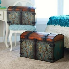Wooden Trunk Vintage