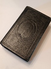 Antique Bible / Holy / Religion / 1880s / Victorian / Book / Catholic