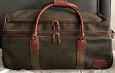Mulberry Mole Scotchgrain 2 Wheels Duffel Weekend Holdall Bag REDUCED BY £150