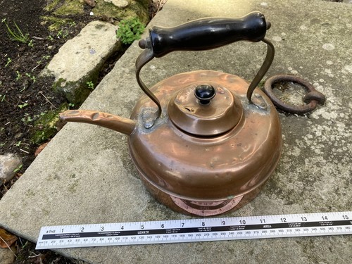 Copper kettle vintage - copper,