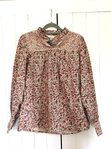Bnwt joules rhea cream blouse - joules,