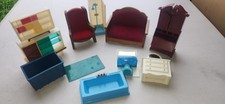Vintage Lot Of Doll House