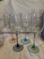 Set OF 4 pastel colored stem