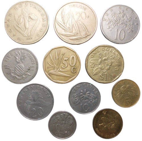 11x plant flower tree coins - flower,