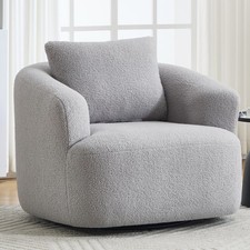 Light Grey 360° Swivel Teddy