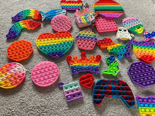Pop its kids - 25, toys,