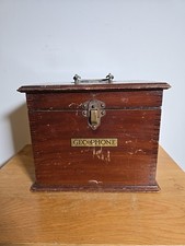 Gecophone Crystal Detector Set No 1 BBC  In Wood Case