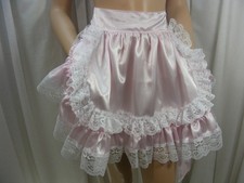 adult baby sissy  pink satin