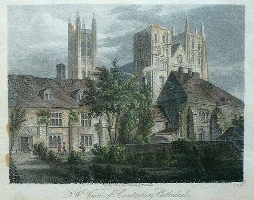 Canterbury cathedral 1813 - canterbury, cathedral.1813