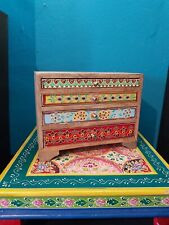 INDIAN HAND PAINTED MANGO WOOD