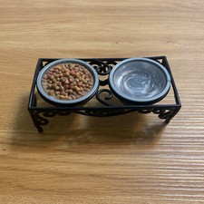 our generation accessories Dog Bowls Plus Stand From Vet Set