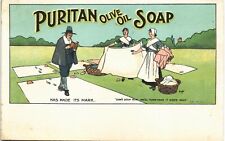 Advertising. Puritan Olive Oil Soap by Hassall. 