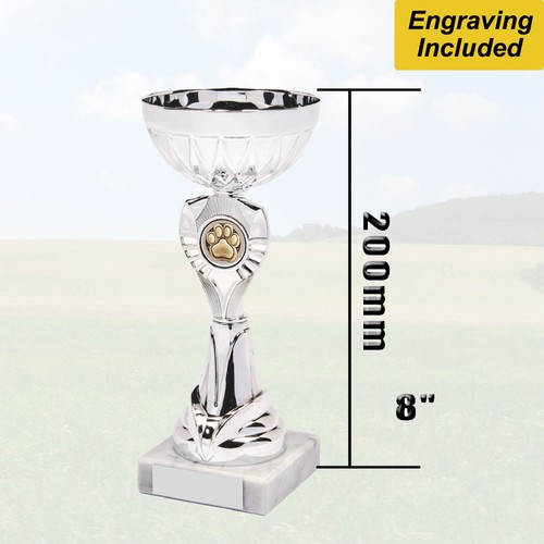 Dog trophy free engraving - free,
