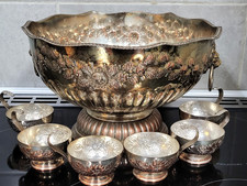 Vintage Silver Plated Copper