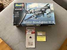 REVELL BRISTOL BEAUFIGHTER TF. X 1:48 SCALE MODEL KIT 03943 PLUS EXTRAS