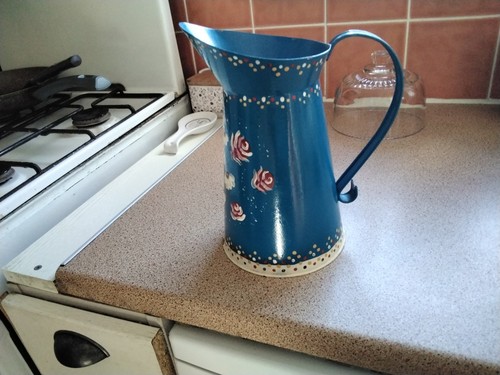Vintage hand painted tole - vintage,
