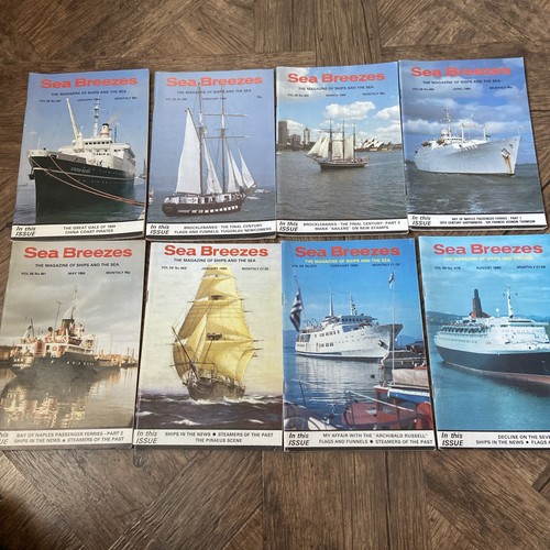 Vintage sea breezes nautical - sea,