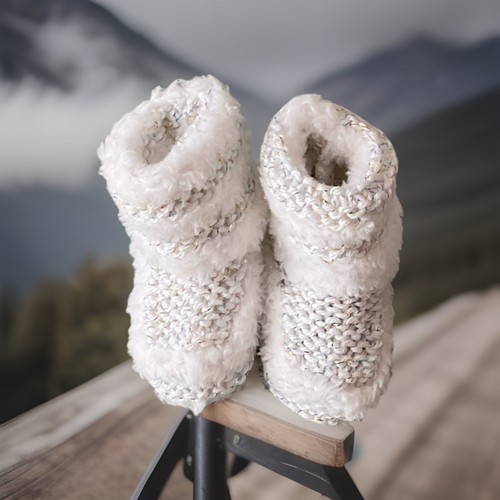 Hand knitted with love - knitted,
