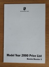 PORSCHE BOXSTER & BOXSTER S