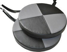 2 Round Dining chair Cushions