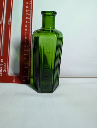 Vintage antique glass bottle - vintage,