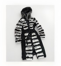Women's Fur Jacket Coat Real