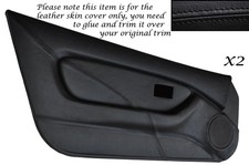 BLACK STITCH 2X FULL DOOR CARD