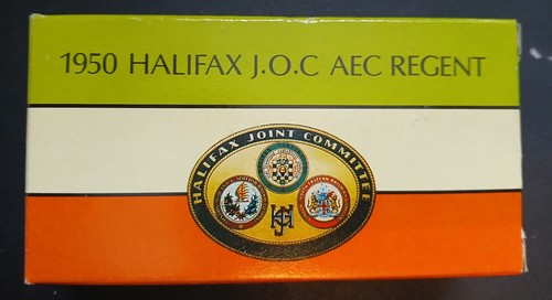 Corgi 1950 halifax bus - 1950's,