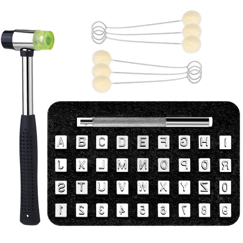 Pcs leather stamping kit - stamping,