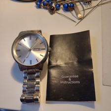 Gents Vintage Quartz movement Wrist watch with lifetime battery Guarantee boxed 