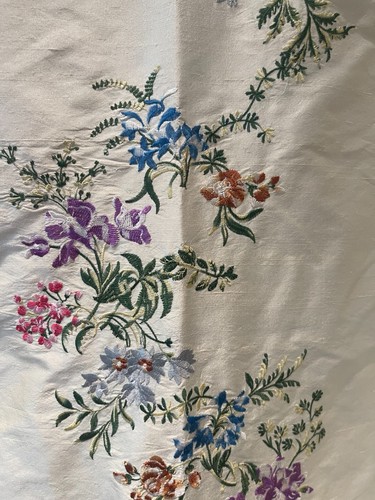 Beautiful silk embroidered - silk,
