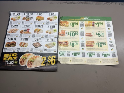 New del taco subway fast - new,