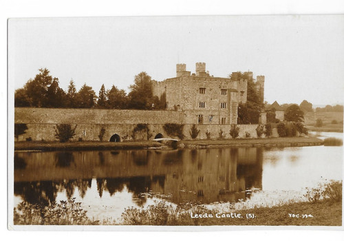 Postcard leeds kent - -,