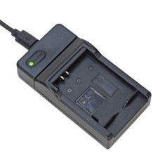 SLIM Battery Charger for Samsung NX200 NX210 NX300 NX300M BP-1030 1130