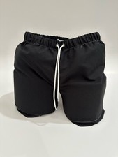 DISSOLVING SWIM SHORT - MEDIUM BLACK -  PRANK, JOKE, TIKTOK, BACHELOR, HOLIDAY
