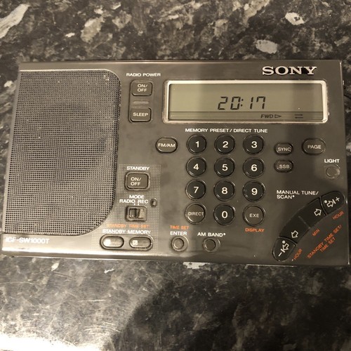 Sony icf 1000t - sony,