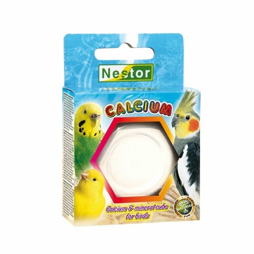 Bird mineral cube and - and, calcium