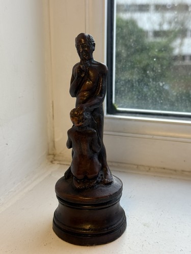 Vintage naked lovers resin