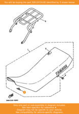 YAMAHA Damper, Seat, 509-24724-00 OEM RD125LC DT125 DT125R TDM850 DT125LC XJ900